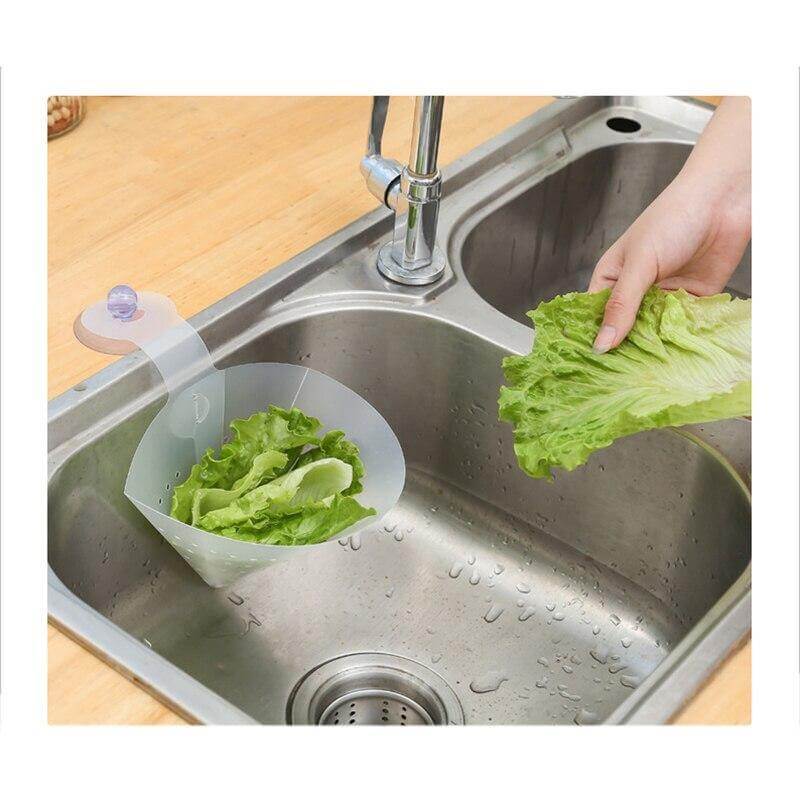 Kitchen Sink Strainer Foldable Reusable Mesh