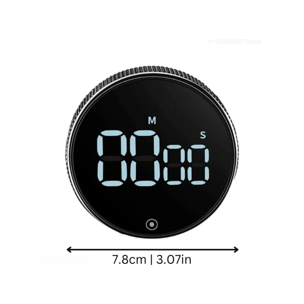 Kitchen Timer Large Display & Loud Alarm Magnetic Back