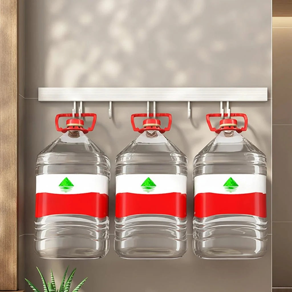 Kitchen Wall Hook Organizer Stainless Steel Space-Saving