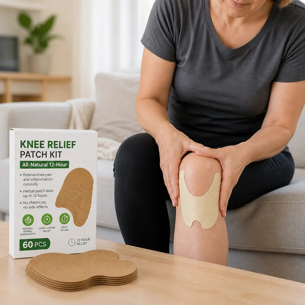 Knee Relief Patch Kit All-Natural 12-Hour