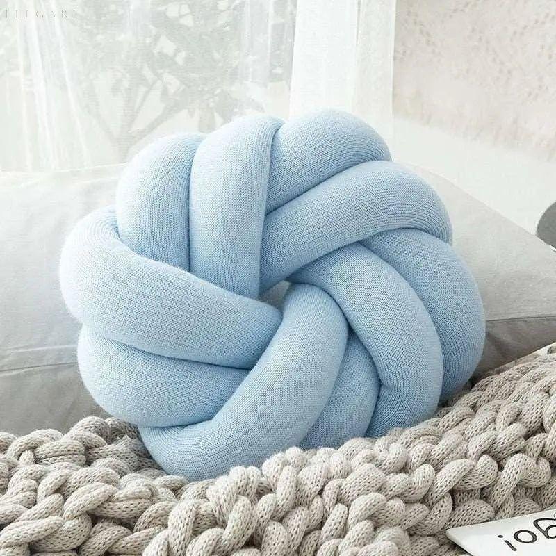 Knot Cushion Hand-Knotted Adjustable Lumbar Support
