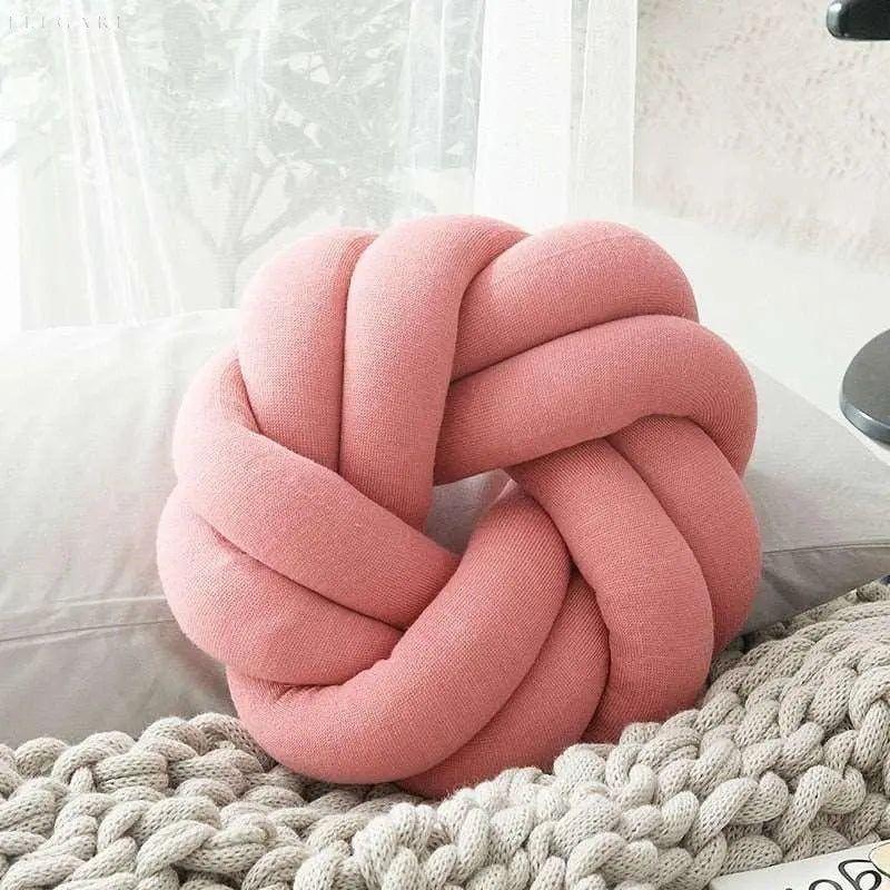 Knot Cushion Hand-Knotted Adjustable Lumbar Support