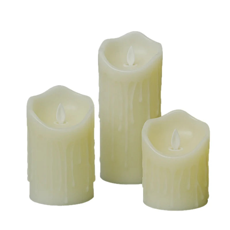 LED Candle Flameless Realistic Flicker Battery Operated