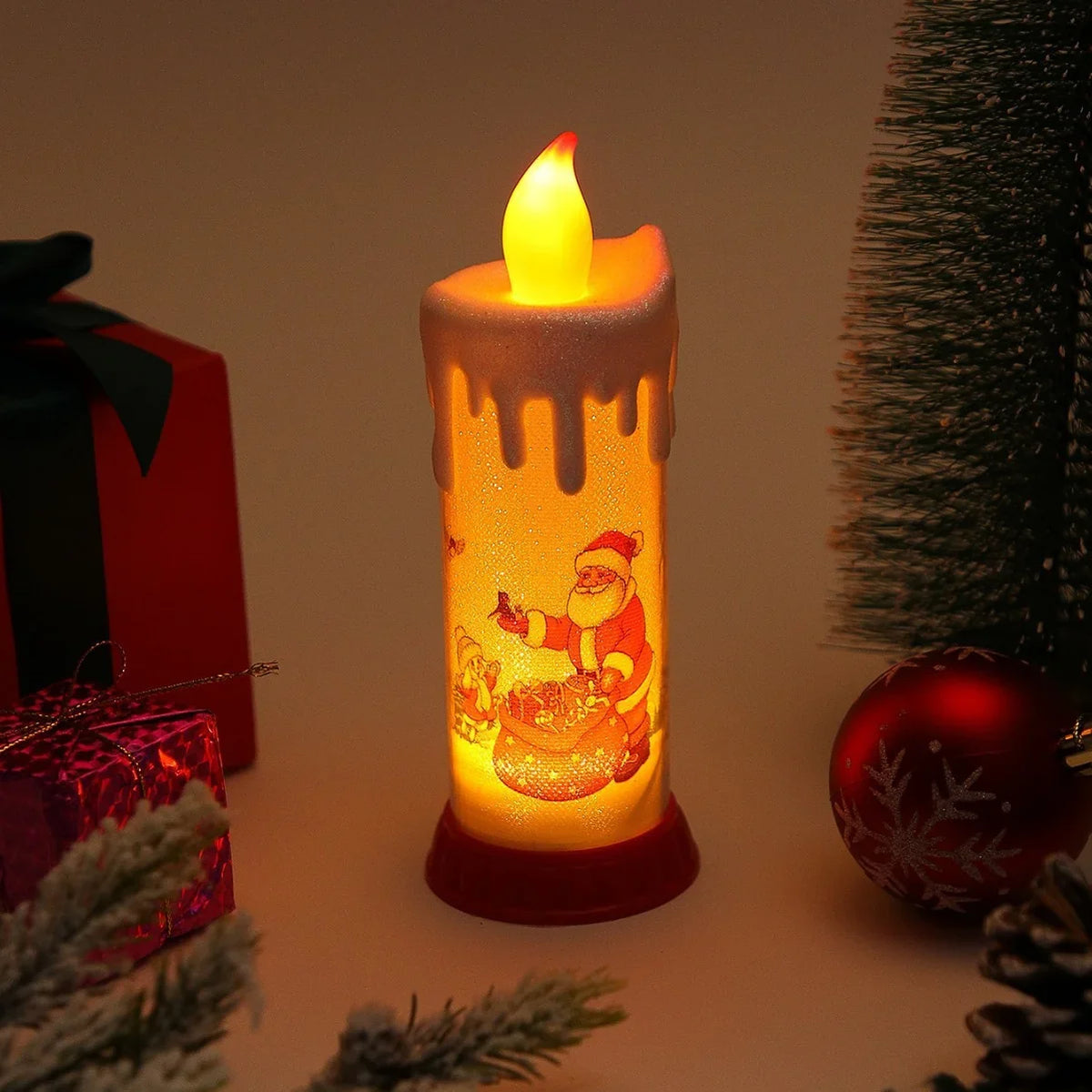 LED Candle Realistic Flicker & Wax Look