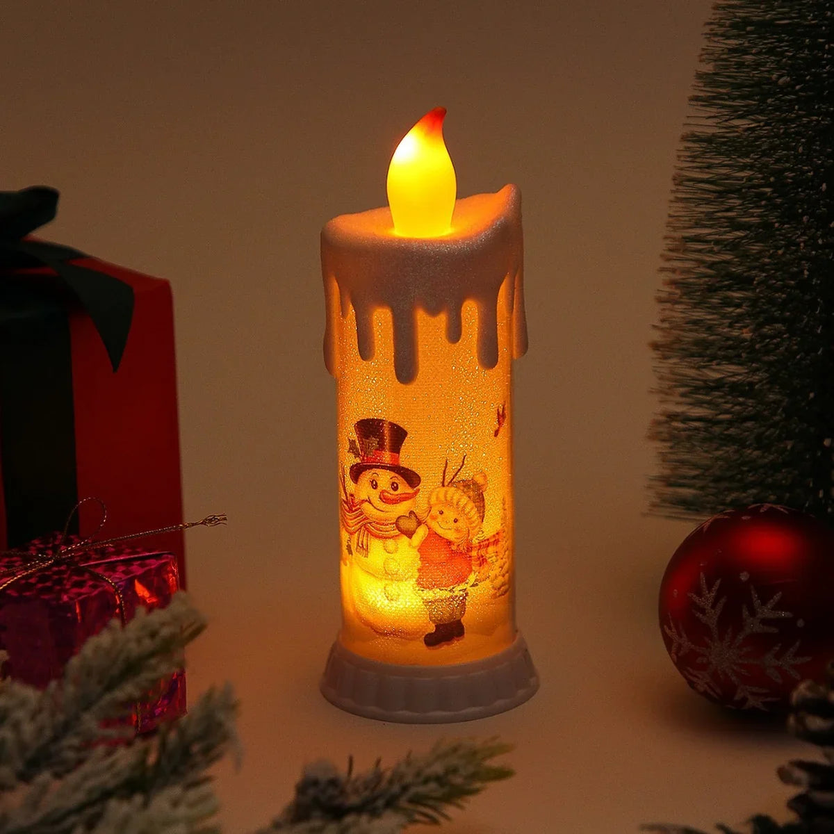LED Candle Realistic Flicker & Wax Look