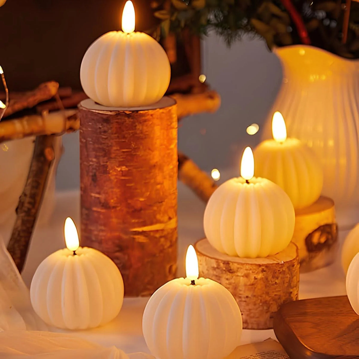 LED Candles Realistic Flickering Flame-Free Decor