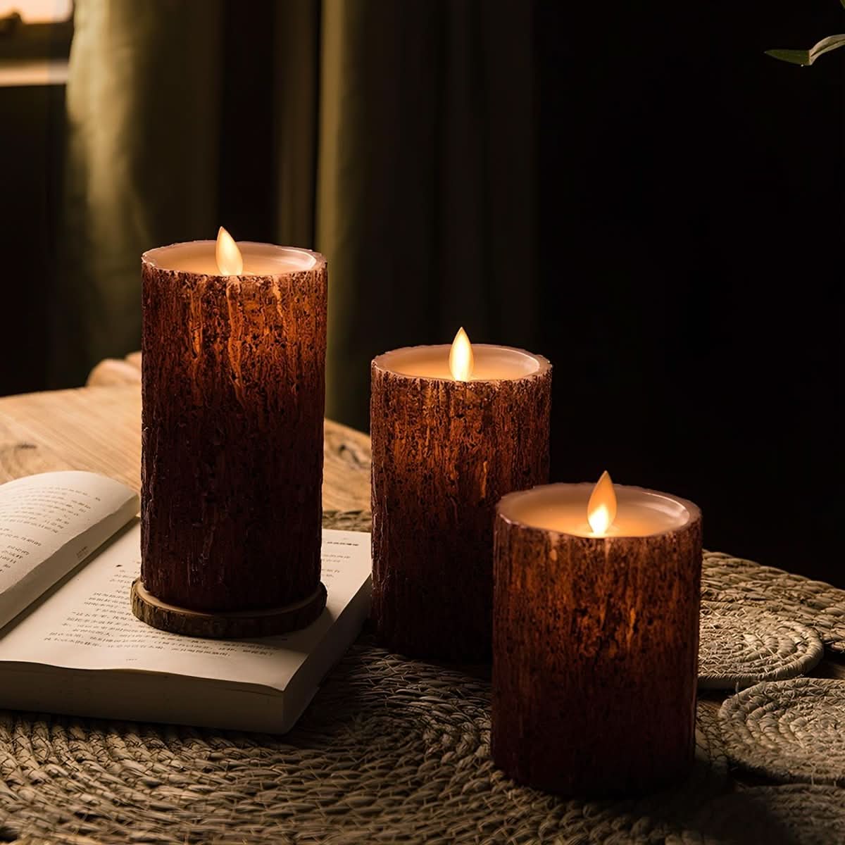 LED Candles Realistic Flickering Flame-Free Decor