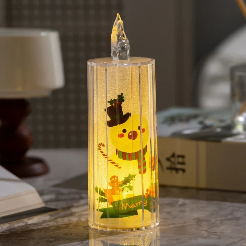 LED Christmas Candle Flameless Realistic Flicker