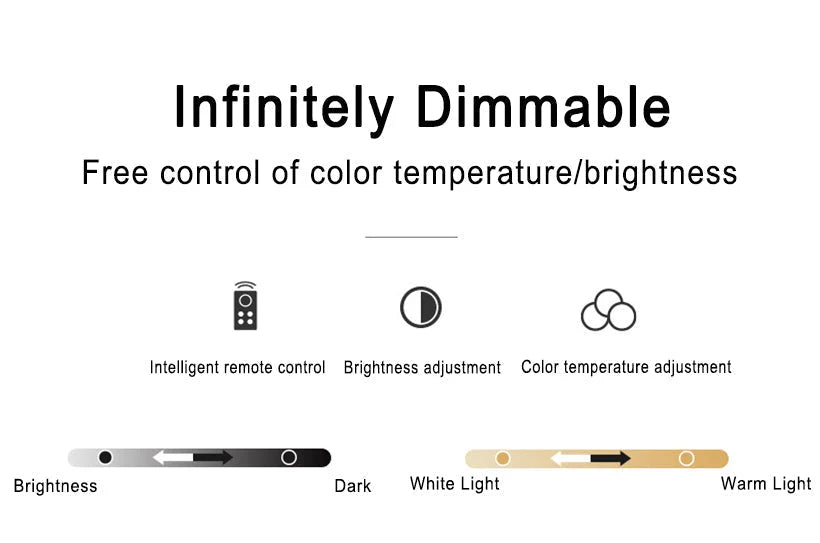 LED Desk Lamp Slim Dimmable Adjustable