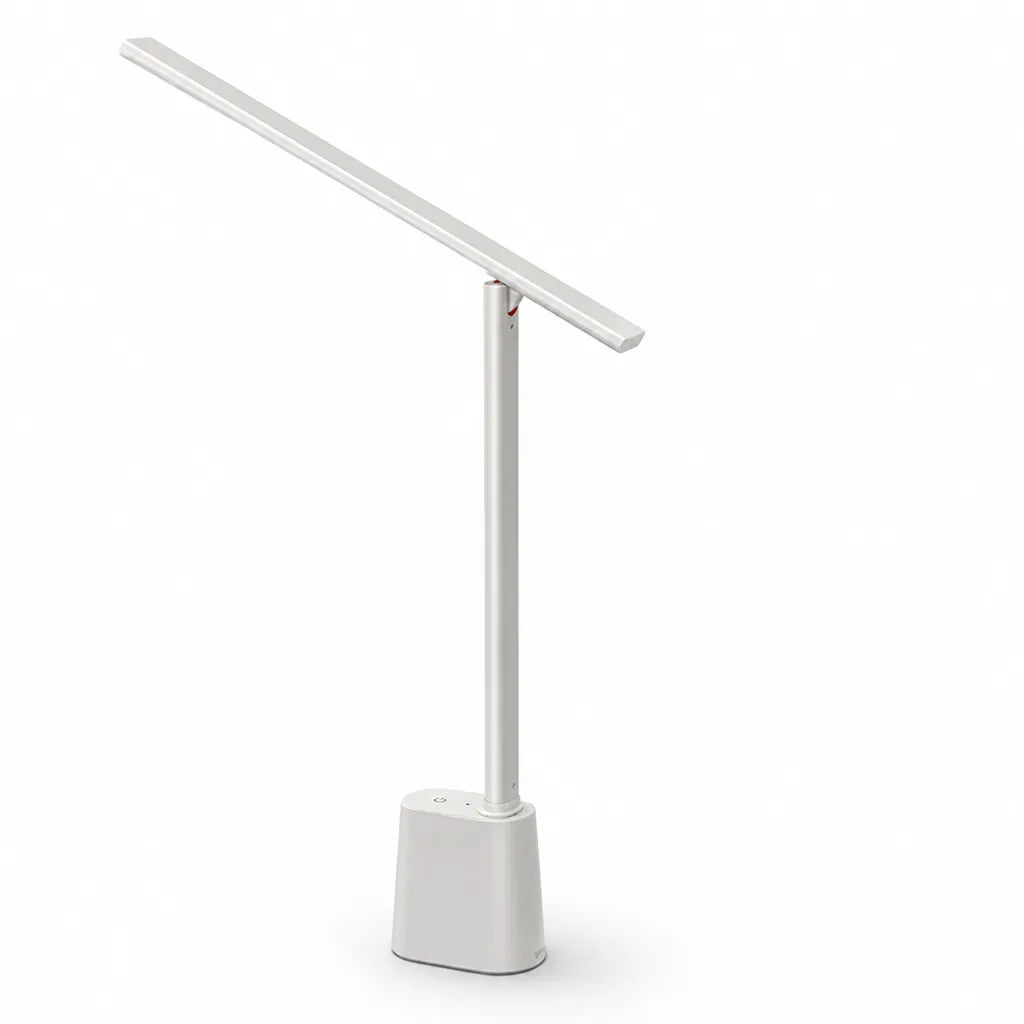 LED Desk Lamp Stepless Dimming Rechargeable 13-Hour Battery Life