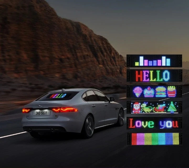 LED Display Panel Flexible RGB Full-Color 16 Million Colors