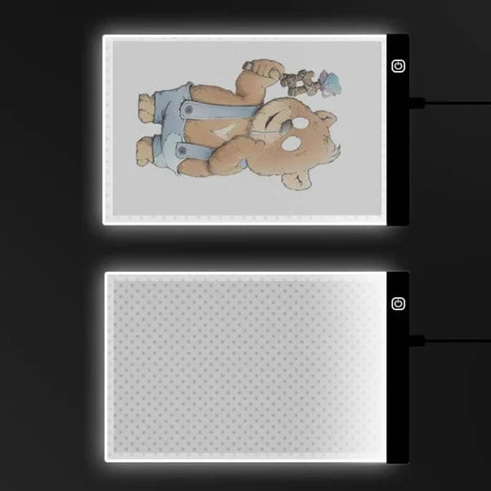 LED Drawing & Tracing Tablet Ultra-Thin USB-Powered Adjustable Brightness