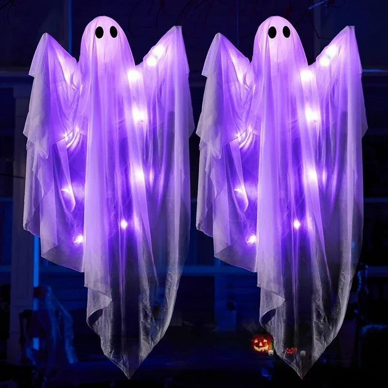 LED Ghost Decoration 47 Inch Soft LED & Weather-Resistant Fabric