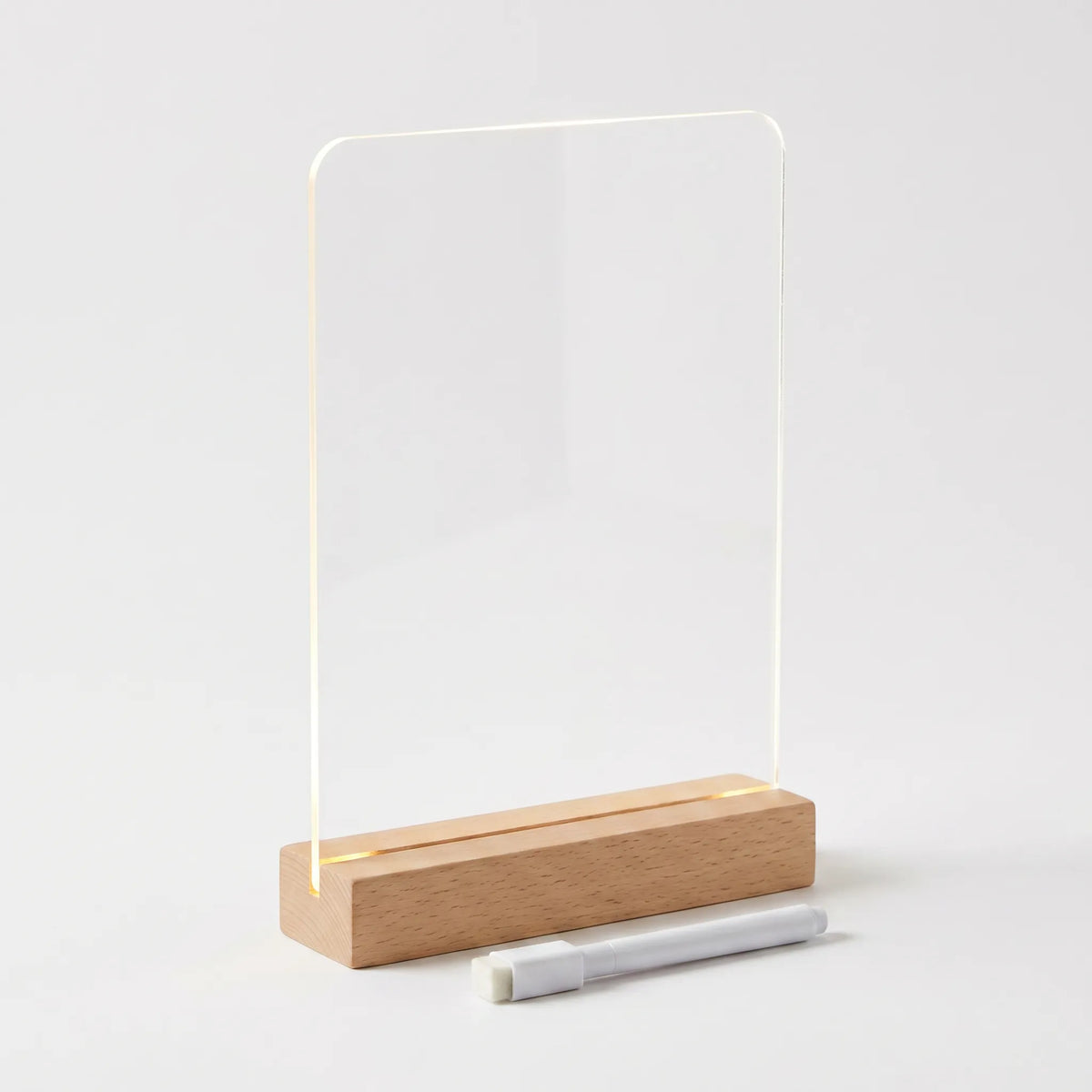LED Message Lamp Rewritable Acrylic USB-Powered