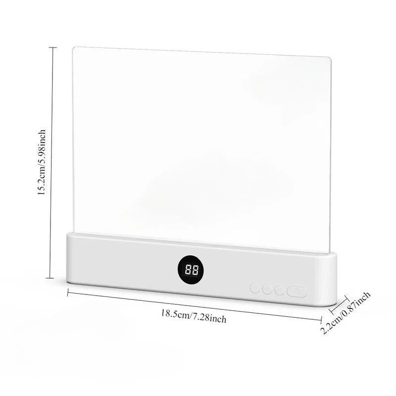 LED Reading Light Rechargeable Dimmable 3 Light Tones