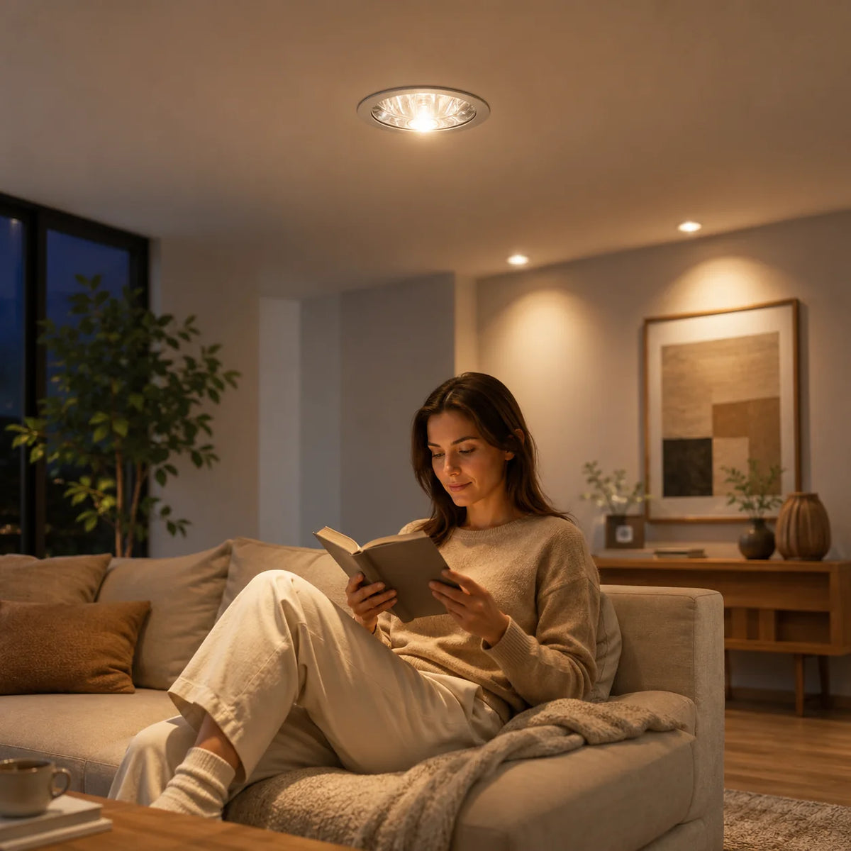 LED Spotlight Bulb Dimmable Flicker-Free Energy-Efficient