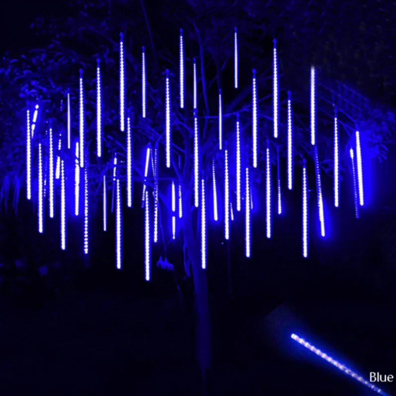 LED String Lights Cascading Snowfall 144 LEDs