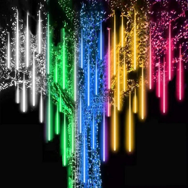 LED String Lights Cascading Snowfall 144 LEDs