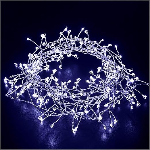 LED String Lights Flexible Copper Wire Wireless Remote Weather-Resistant