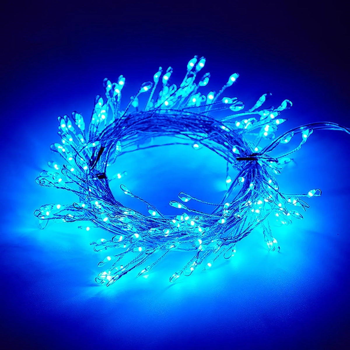 LED String Lights Flexible Copper Wire Wireless Remote Weather-Resistant