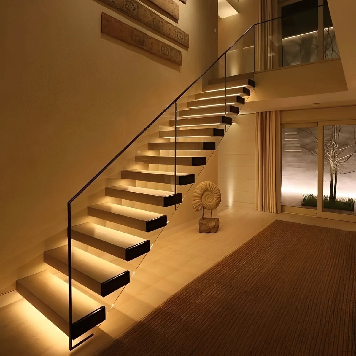 LED Strip Light Motion Sensor Automatic On/Off Dual Power