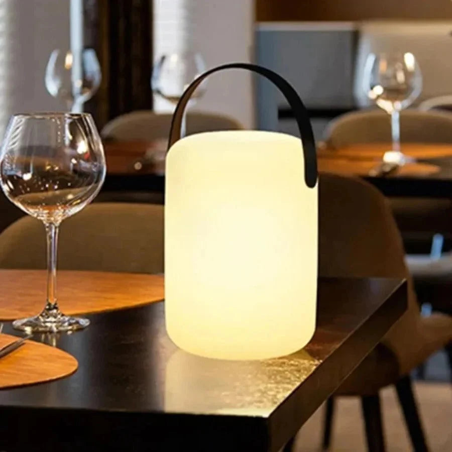 LED Table Lamp Rechargeable 13-Hour Touch & Remote Splash-Resistant