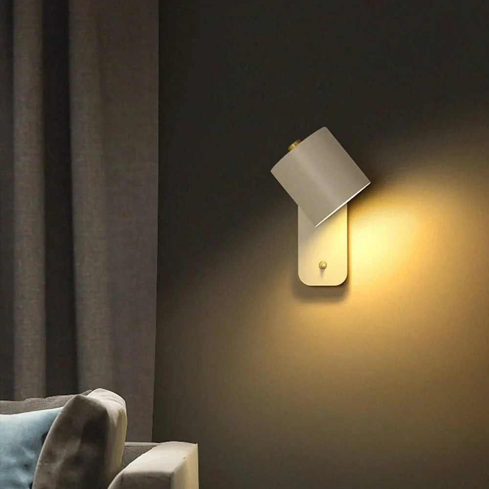 LED Wall Light Integrated Switch & Metal Body