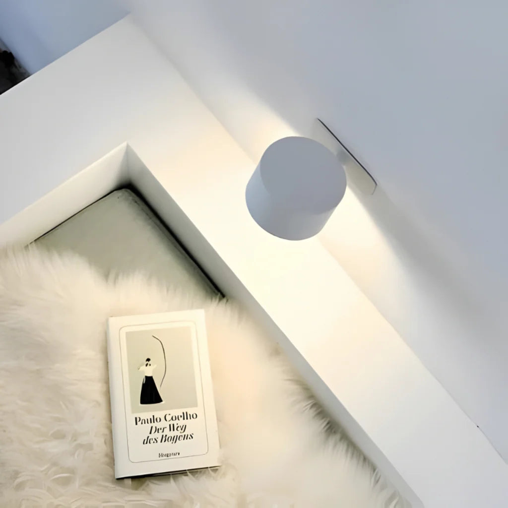 LED Wall Light Magnetic Mount USB Rechargeable & Touch Dimmer