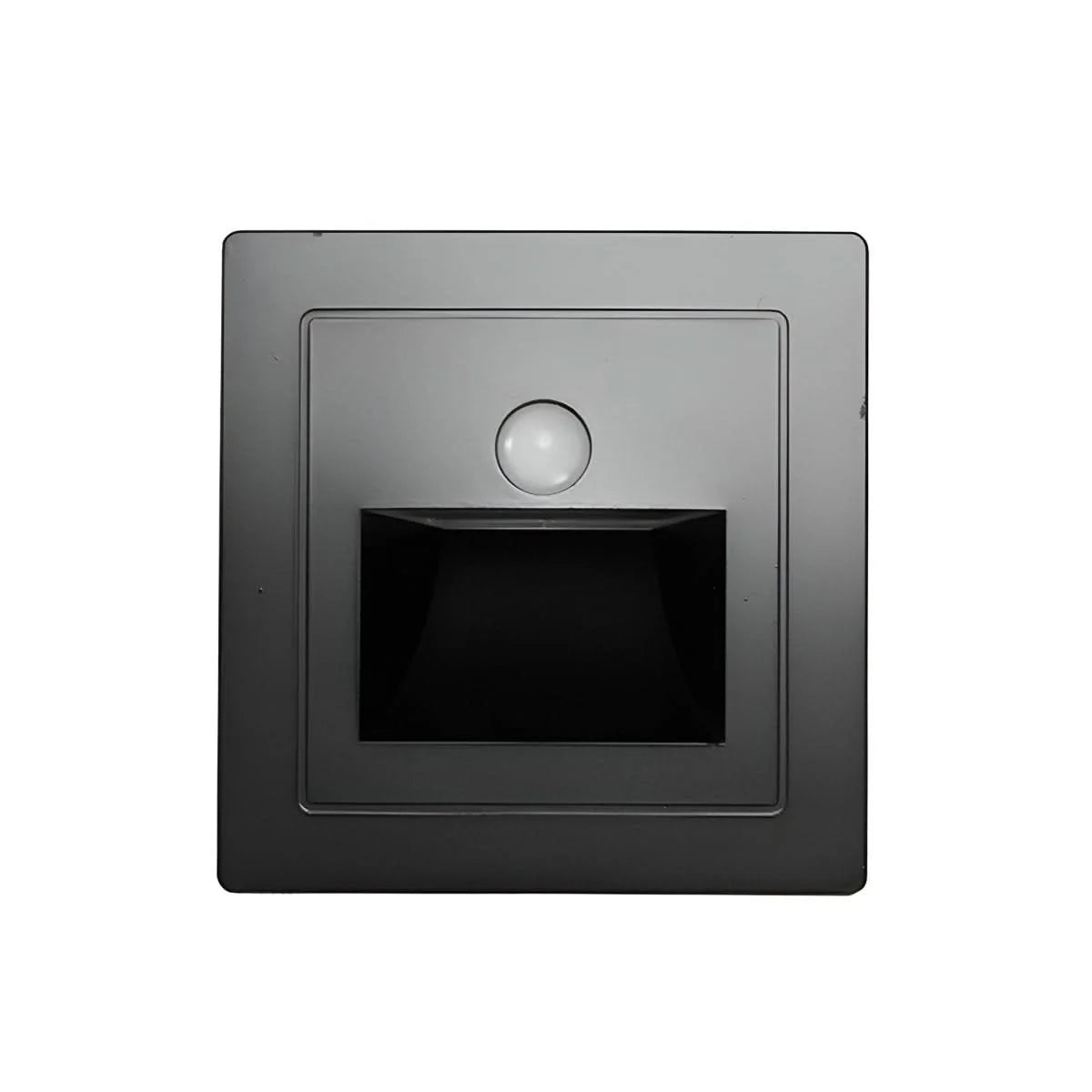 LED Wall Light Motion Sensor Warm White Aluminum