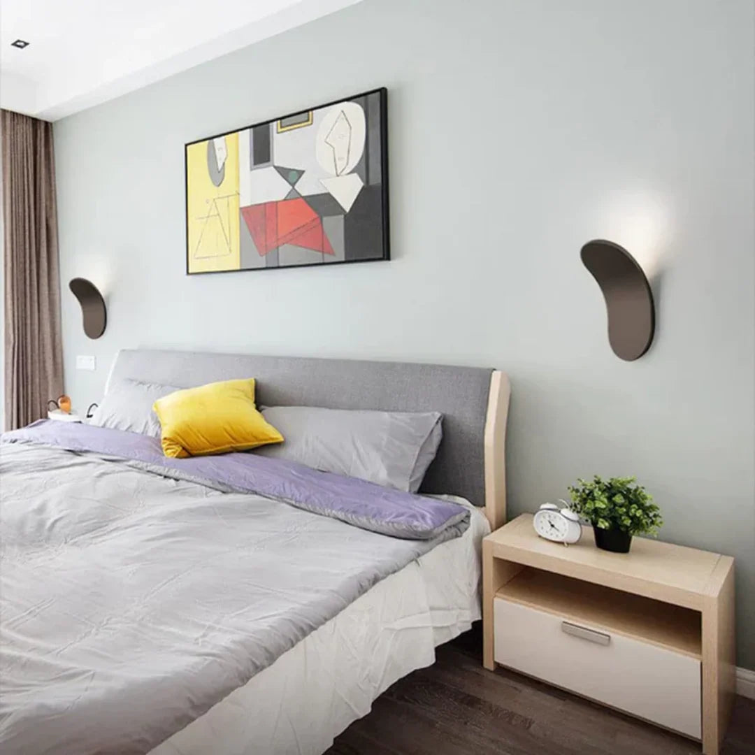 LED Wall Light Slim Near-Flush Glare-Free