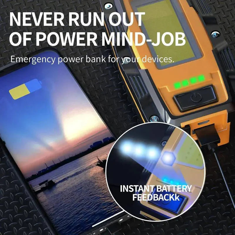 LED Work Light Rechargeable 1000 Lumens Magnetic Base