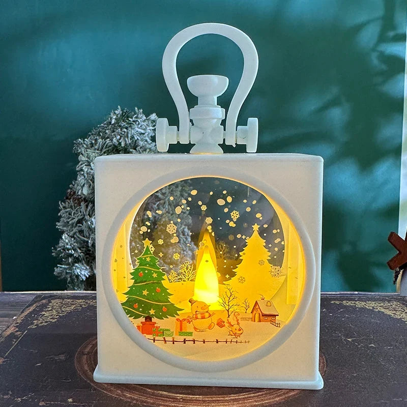 Lantern Flameless LED Christmas Decor
