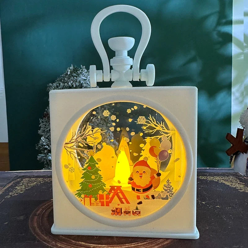 Lantern Flameless LED Christmas Decor