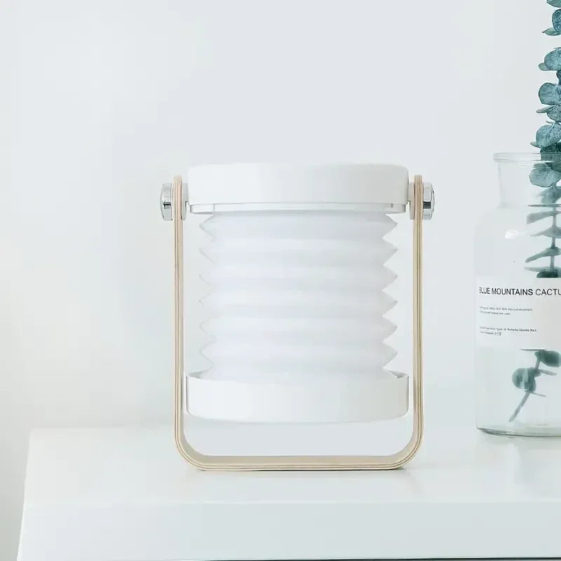 Lantern Fold-Flat USB Rechargeable & Adjustable Brightness