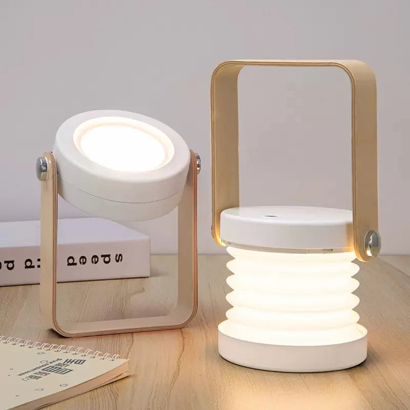Lantern Fold-Flat USB Rechargeable & Adjustable Brightness