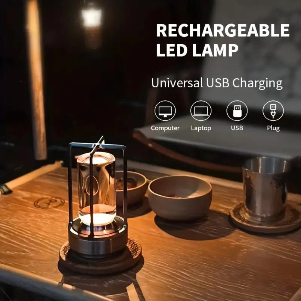 Lantern Rechargeable Touch Dimming 3 Light Modes
