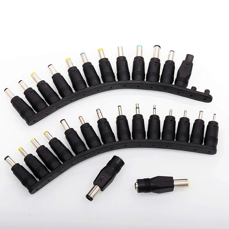 Laptop Charger Adapter 16 Interchangeable Tips Lightweight & Portable