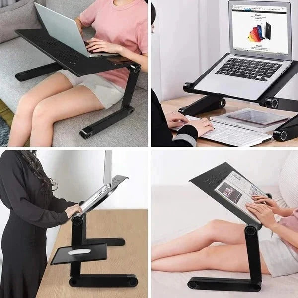 Laptop Stand Adjustable Height Vented Aluminum