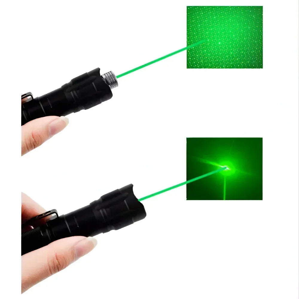 Laser Pointer Long-Range Green Beam Rechargeable FAN?