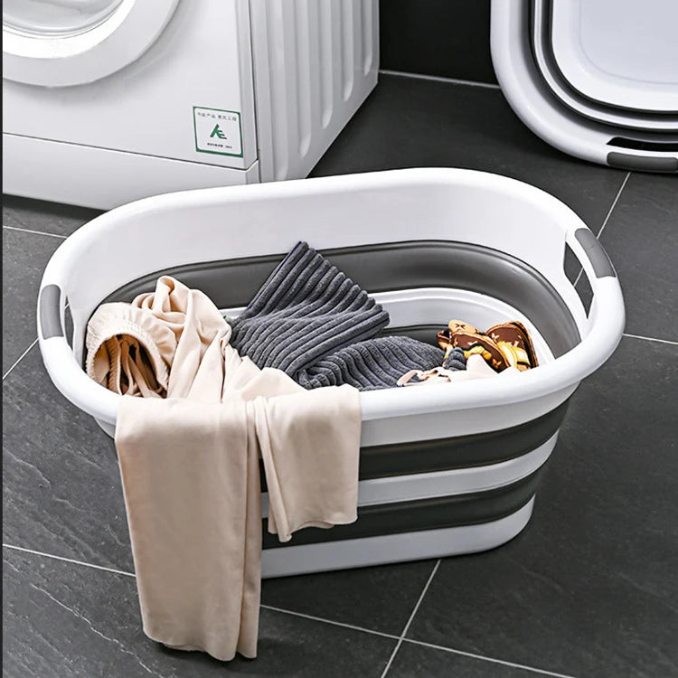 Laundry Basin Foldable Space-Saving Non-Slip Base