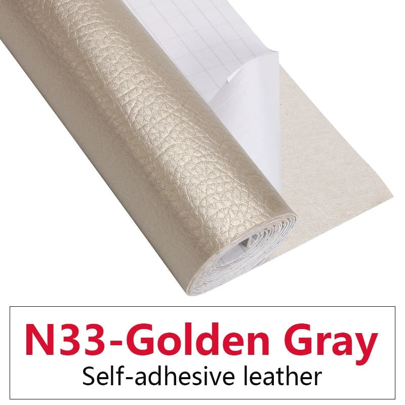 Leather Repair Patch Self-Adhesive PU Leather Cut-To-Fit