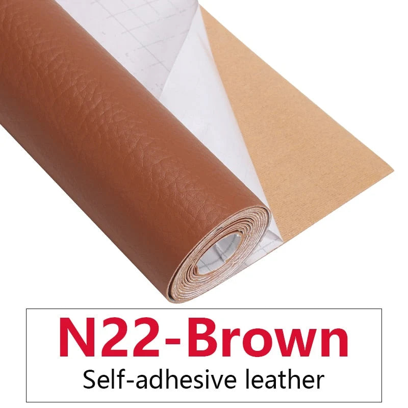 Leather Repair Patch Self-Adhesive PU Leather Cut-To-Fit