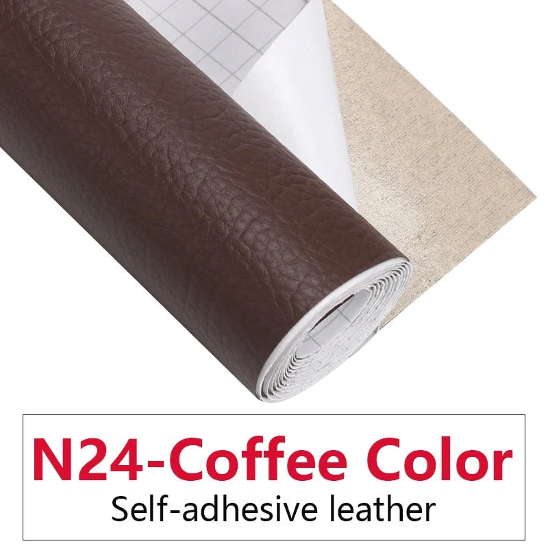 Leather Repair Patch Self-Adhesive PU Leather Cut-To-Fit
