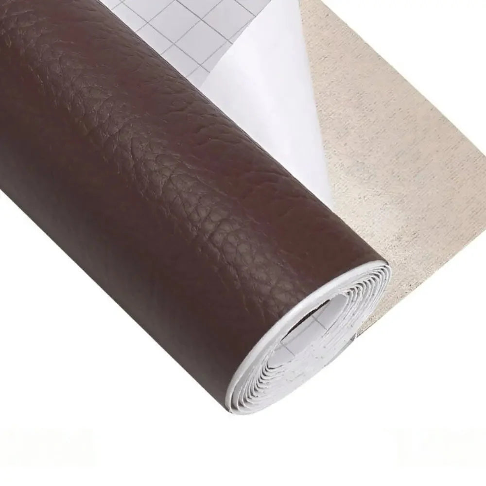 Leather Repair Patch Waterproof Self-Adhesive Cut-to-Fit PU Leather