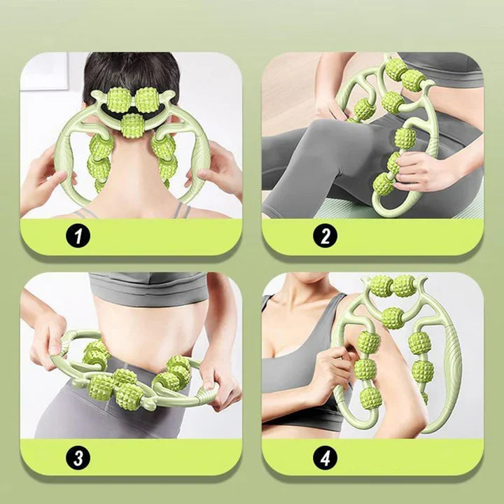 Leg Compression Massager 12 Massage Points & Adjustable Straps