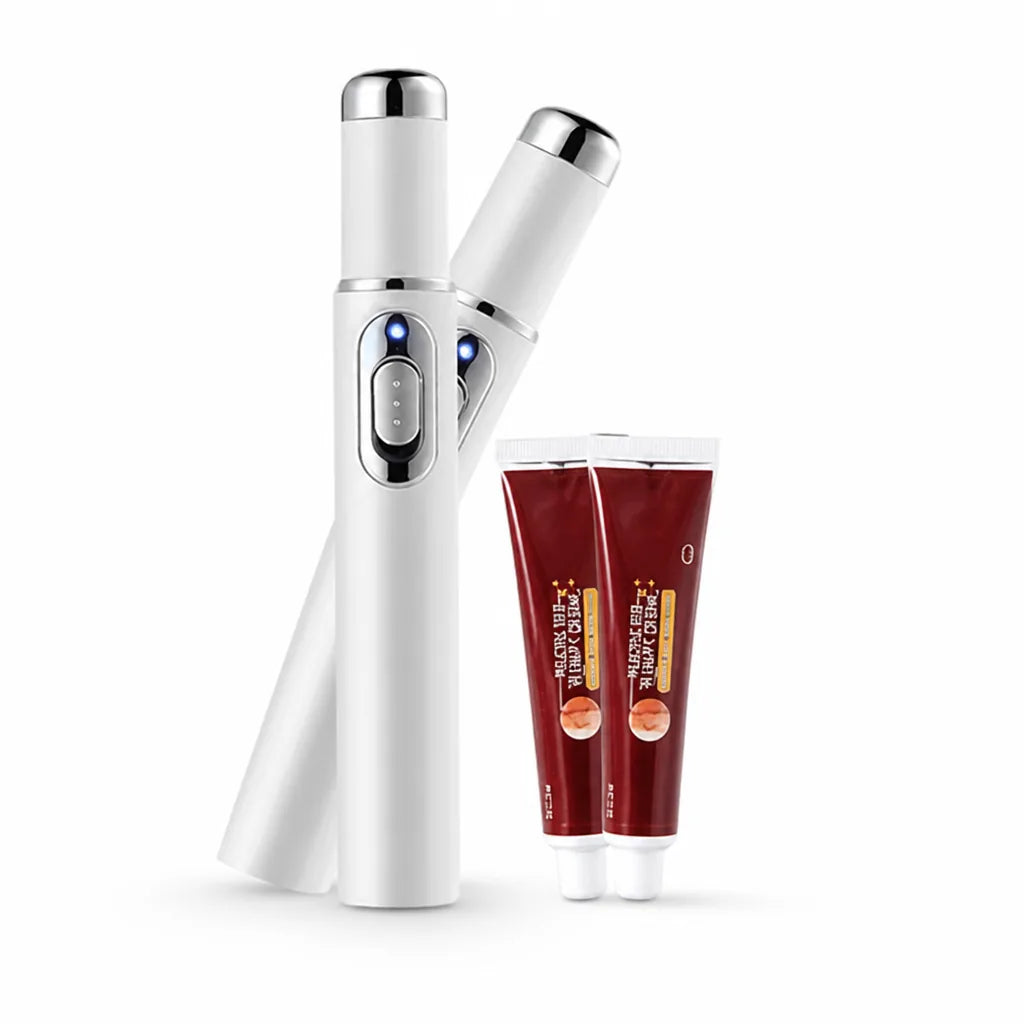 Leg Vein Treatment Kit Medical-Grade Blue Light & Cream