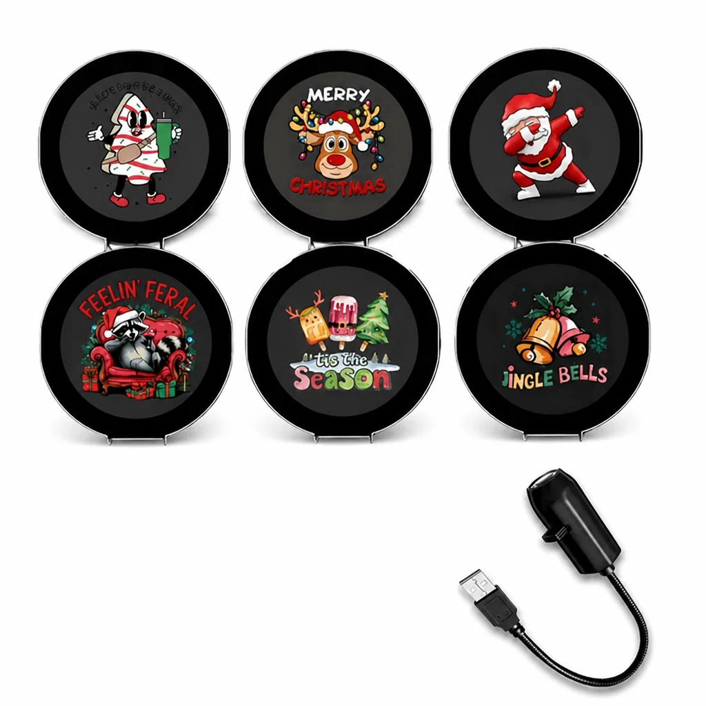 Light Projector USB Powered Themed Scene Discs