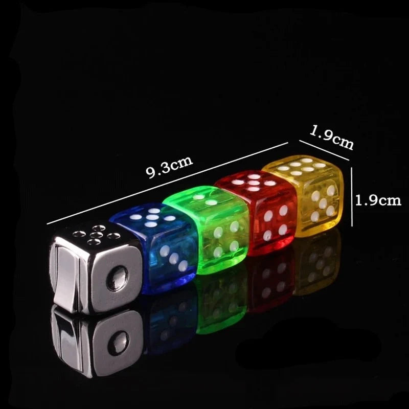 Lighter Dice Design Glows When Ignited