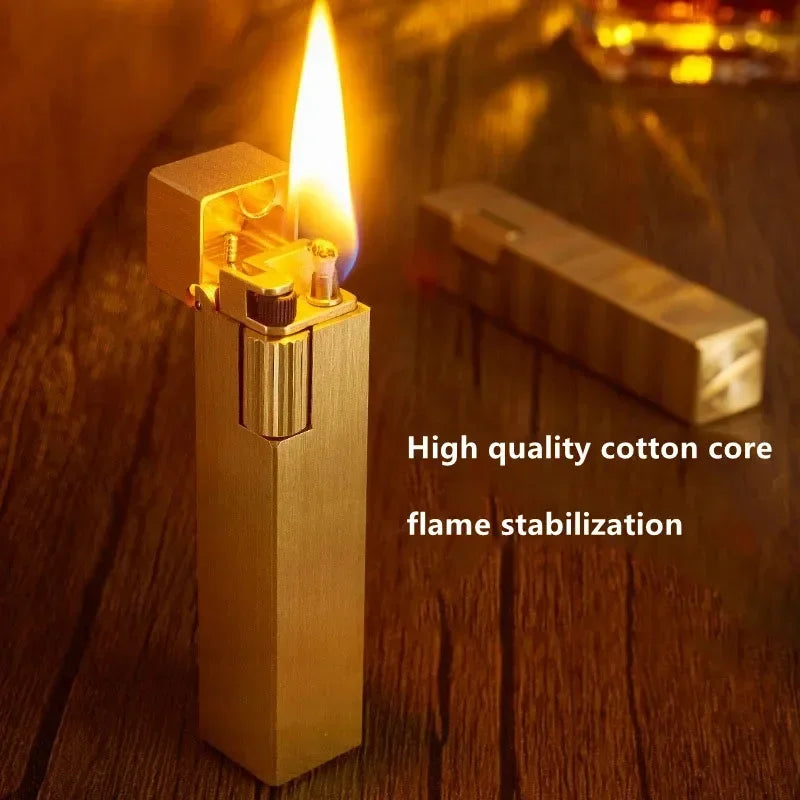 Lighter Handmade Pure Copper Kerosene-Fueled Retro Design