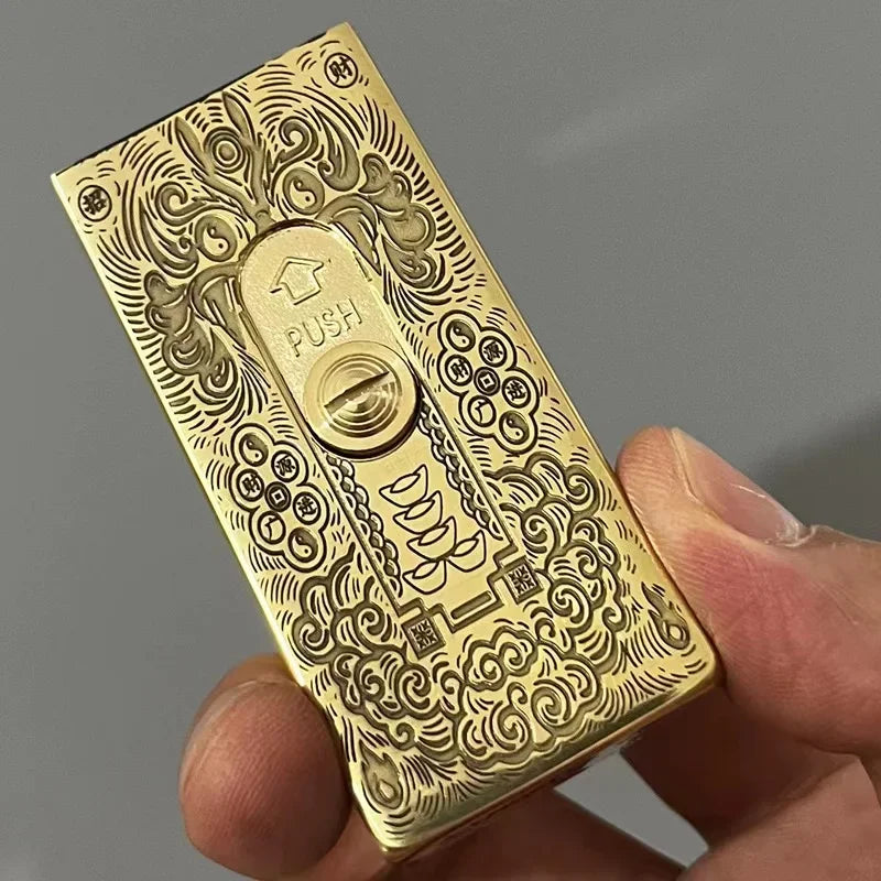Lighter Metal One-Click Ignition Vintage Design
